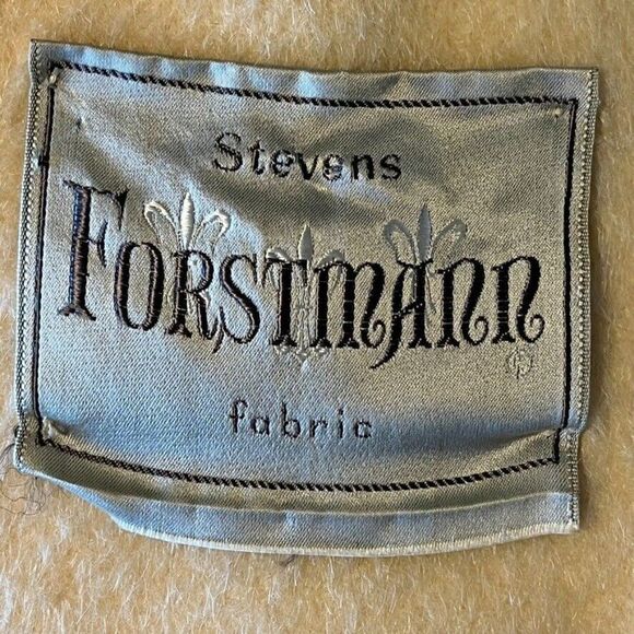 Vintage Stevens Forstmann Womens Cream Camel Bell Sleeve Trench Coat Sz M - Picture 3 of 13